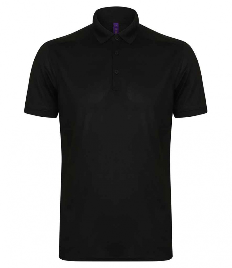 Henbury H460 Slim Fit Stretch Microfine Piqu Polo Shirt